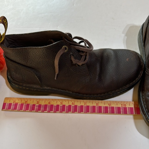 Doc MARTENS Chukka boots SUSSEX Size 9 BROWN LEATHER ANKLE DESERT BOOTS Low - Picture 16 of 17